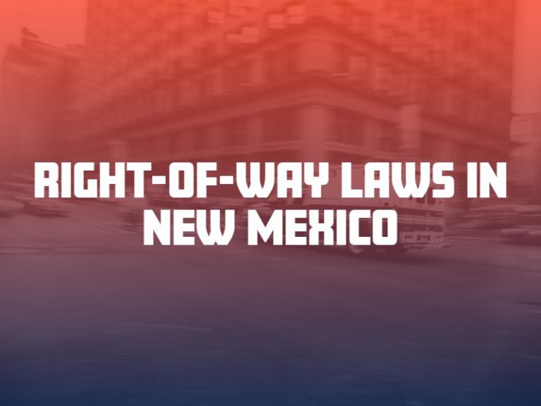 RightofWay Laws in New Mexico