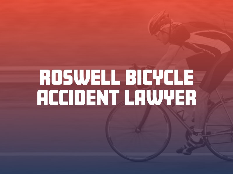 Roswell Bicycle Accident Lawyer